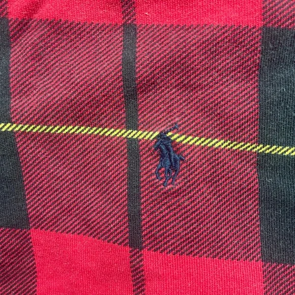 Vintage Polo Ralph Lauren plaid pullover sweatshirt